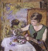 Edouard Vuillard Flower of Annette oil painting artist